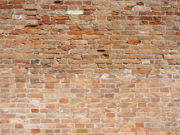 Rode baksteen muur achtergrond — Stockfoto