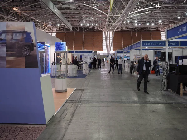 A&T (Automation and Testing) fair in Turin — Stok fotoğraf