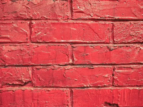 Κόκκινο φόντο τοίχο τούβλο — Φωτογραφία Αρχείου