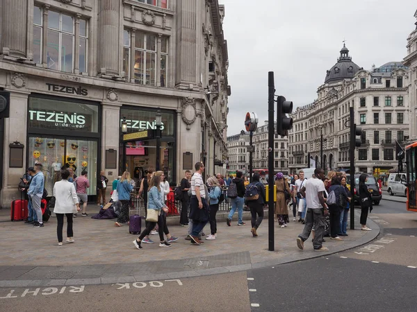 Oxford Circus tube station in London — Stock Photo, Image