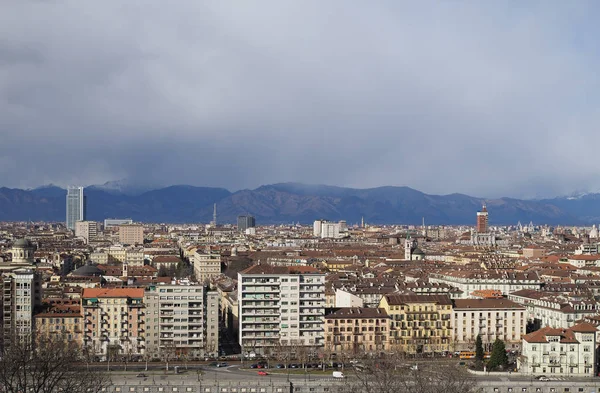 Torino 'nun hava görüntüsü — Stok fotoğraf