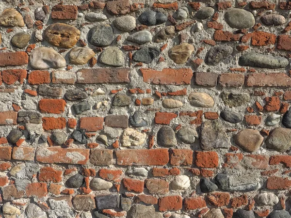 Oude baksteen muur achtergrond — Stockfoto