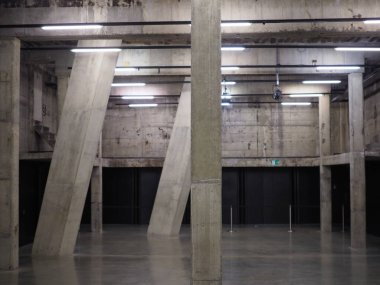 LONDON, UK - CIRCA SEPTEMBER 2019: Tate Modern art gallery in South Bank power station