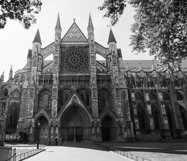 Circa 2019年9月 威斯敏斯特修道院 Westminster Abbey Anglican Church 黑人和白人教堂 — 图库照片