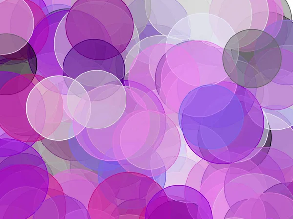 Абстрактная Минималистская Фиолетово Серая Иллюстрация Кругами Заднем Плане — стоковое фото