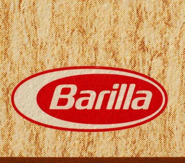 Parma Itália Circa Janeiro 2020 Logótipo Barilla — Fotografia de Stock
