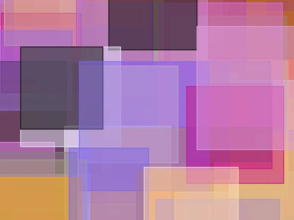 Abstract Minimalist Violet Grey Brown Illustration Squares Useful Background — стоковое фото