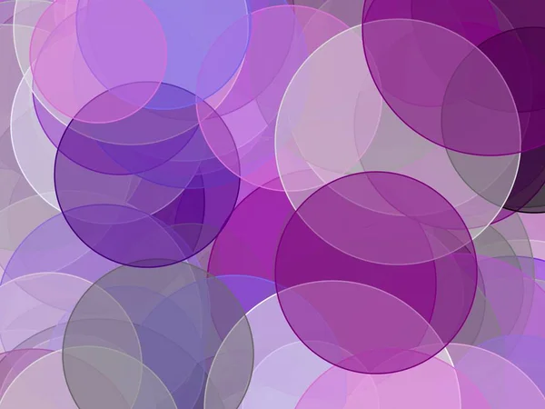 Abstrakt Minimalistisk Violett Grå Illustration Med Cirklar Användbara Som Bakgrund — Stockfoto