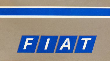 TURIN, ITALY - CIRCA FEBRUARY 2020: Fiat sign