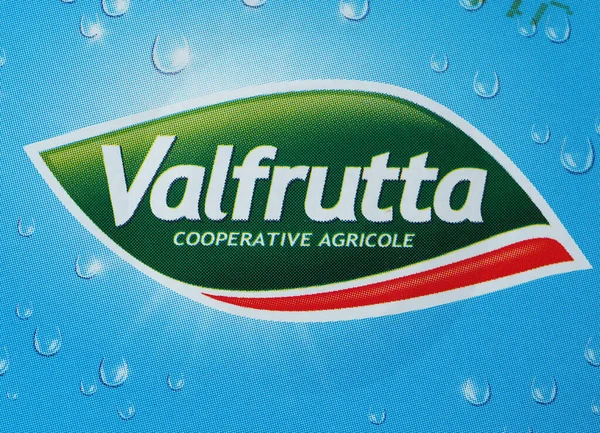 Bologna Italy Circa January 2020 Valfrutta Food Company Sign — Stock Photo, Image