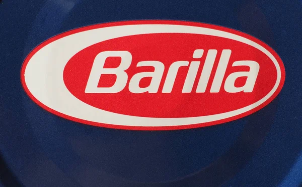 Parma Italien Januar 2020 Barilla Logo — Stockfoto