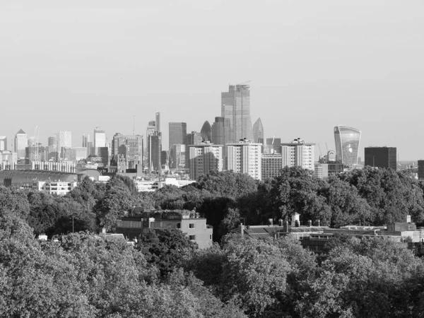 Kilátás London Városára Londoni Regent Parktól Északra Található Primrose Hillből — Stock Fotó