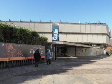 TURIN, ITALY - CIRCA FEBRUARY 2020: GAM Galleria Arte Moderna e Contemporanea (translation:  Gallery of modern and contemporary art)