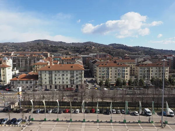 Turin Italy Circa February 2020 Aerial View City — Stockfoto