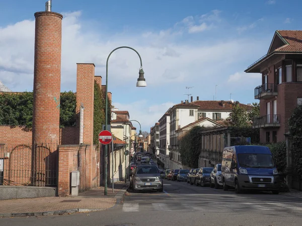 Torino Talya Şubat 2020 Şehir Merkezi Manzarası — Stok fotoğraf