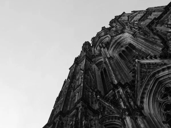 Koelner Dom Hohe Domkirche Sankt Petrus Meaning Peter Cathedral Gothic — Stock Photo, Image