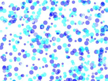 Daireler bir arka plan olarak yararlı ile soyut minimalist mavi illüstrasyon