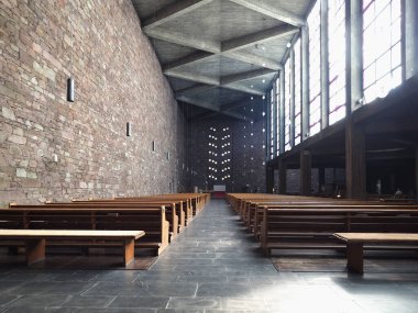 DUEREN, GERMANY - CIRCA AĞUSTOS 2019: Annakirche (anlamı St Anne Kilisesi)