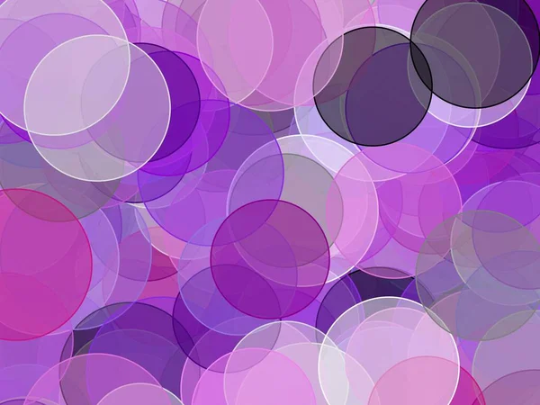 Abstrakte Minimalistische Violettgraue Illustration Mit Kreisen Als Hintergrund — Stockfoto