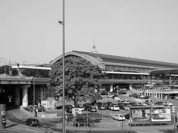 Koeln Germania Circa Agosto 2019 Hauptbahnhof Stazione Centrale Bianco Nero — Foto Stock