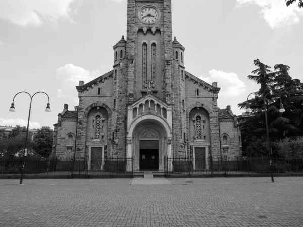 Церковь Санта Рита Кассиа Святая Рита Кассианская Мбаппе Италия Черно — стоковое фото