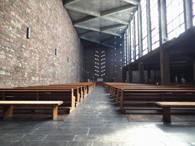 DUEREN, GERMANY - CIRCA AĞUSTOS 2019: Annakirche (anlamı St Anne Kilisesi)