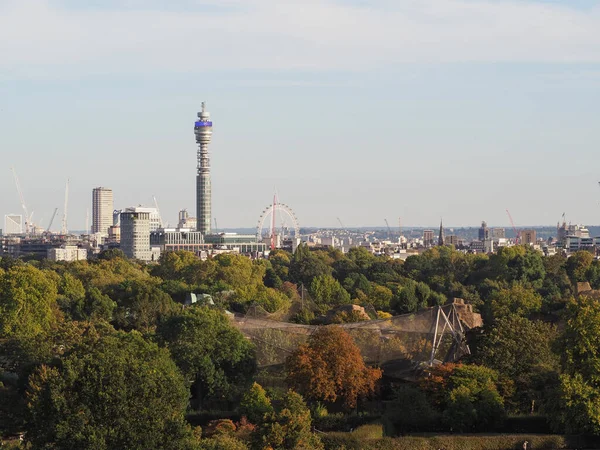 London Circa September 2019 View London Skyline Primrose Hill North — стокове фото