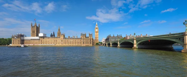 Casas Del Parlamento Como Westminster Palace Westminster Bridge Vistas Desde — Foto de Stock