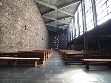 DUEREN, GERMANY - CIRCA AĞUSTOS 2019: Annakirche (anlamı St Anne Kilisesi)