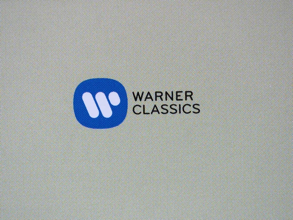 Los Angeles Usa Circa Marca 2020 Znak Warner Classics Płycie — Zdjęcie stockowe