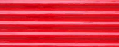 Kırmızı oluklu çelik metal doku arka plan olarak yararlı