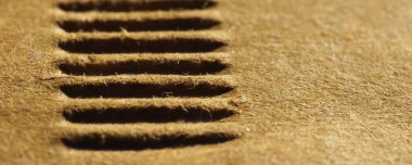 geniş kahverengi kağıt dokusu arka plan olarak kullanışlı