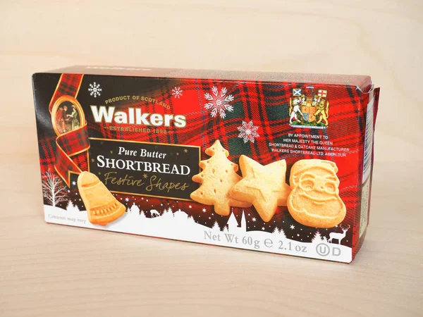 Aberdeen Marzec 2020 Pakiet Ciasteczek Czystym Masłem — Zdjęcie stockowe