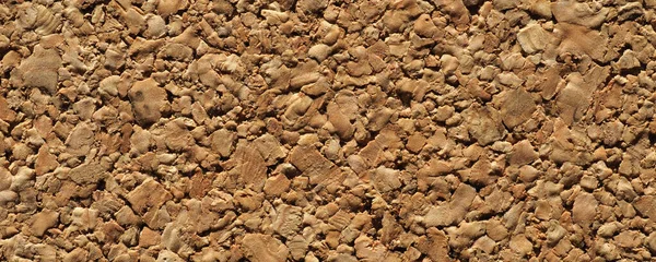 Wide Brown Cork Texture Useful Background — Stock Photo, Image