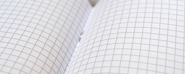 Wide White Graph Paper Texture Useful Background — Stock Photo, Image