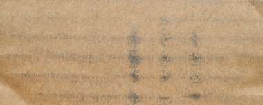 geniş grunge kahverengi kıvrımlı karton dokusu arka plan olarak kullanışlıdır