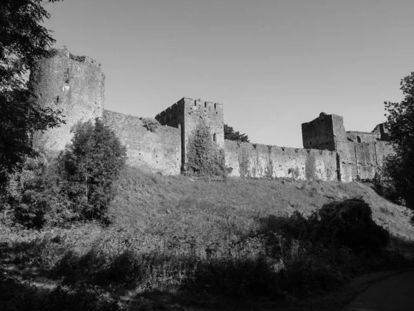 チェプストウにあるチェプストウ城 ウェールズ語でカステル の遺跡 — ストック写真