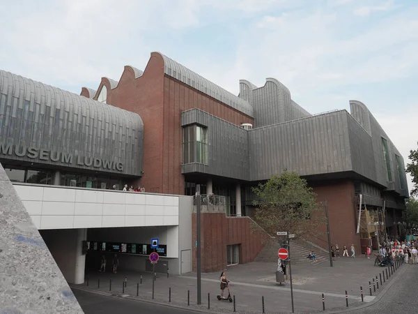 Koeln Alemania Circa Agosto 2019 Museo Ludwig Para Arte Los — Foto de Stock