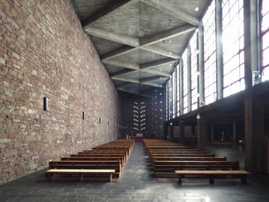 DUEREN, GERMANY - CIRCA AĞUSTOS 2019: Annakirche (anlamı St Anne Kilisesi)