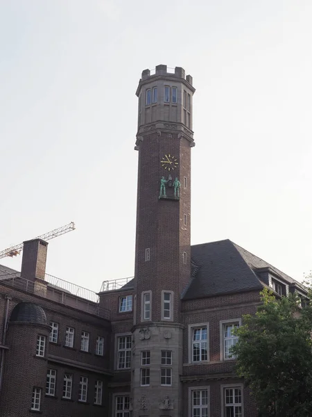 Koeln Duitsland Circa August 2019 Treppenturm Des Hauses Neuerburg — Stockfoto