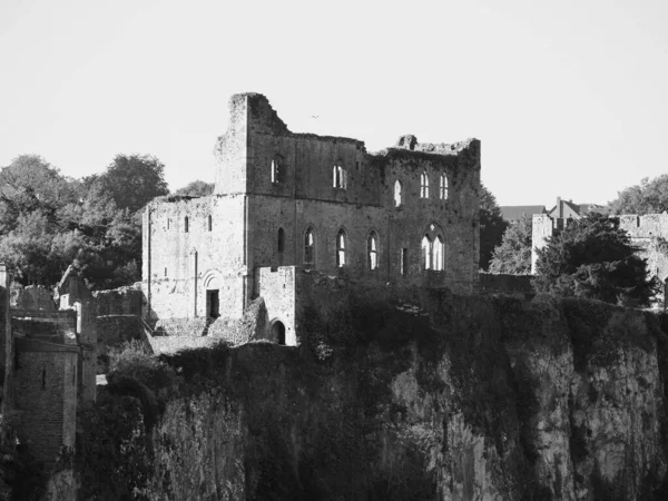 Rovine Del Castello Chepstow Castell Cas Gwent Gallese Chepstow Regno — Foto Stock