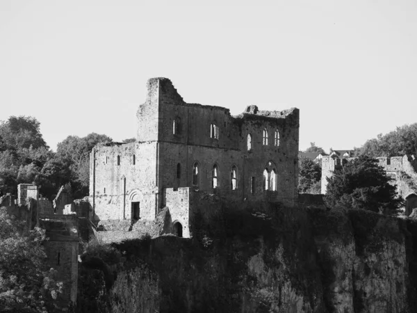 Ruinas Del Castillo Chepstow Castell Cas Gwent Galés Chepstow Reino — Foto de Stock
