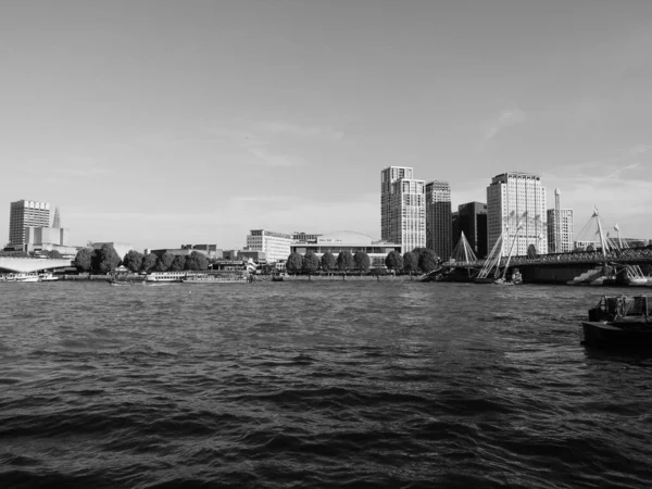 Londres Reino Unido Circa Septembro 2019 Vista Rio Tamisa South — Fotografia de Stock