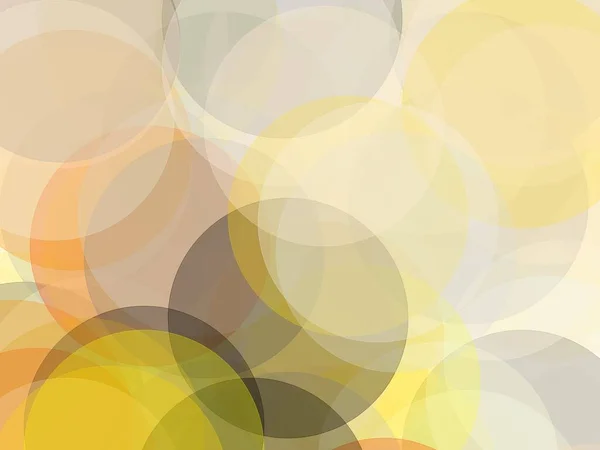 Абстрактна Мінімалістична Сіра Помаранчева Жовта Ілюстрація Колами Корисними Фон — стокове фото