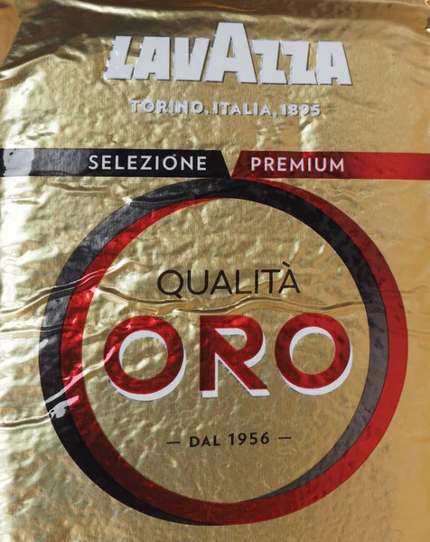 Turin Italië Circa Maart 2020 Lavazza Oro Koffie Pakket — Stockfoto