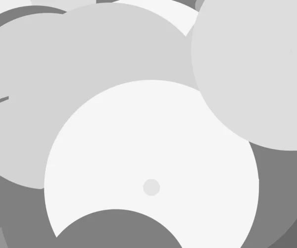 Abstrakta Minimalistisk Grå Illustration Med Cirklar Användbar Som Bakgrund — Stockfoto