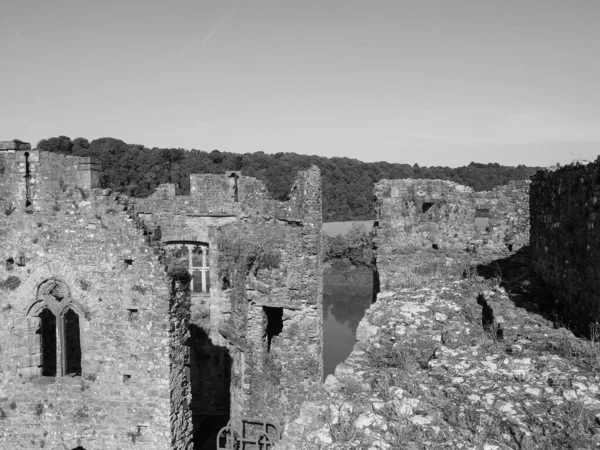 Chepstow Reino Unido Circa Septiembre 2019 Ruinas Del Castillo Chepstow — Foto de Stock