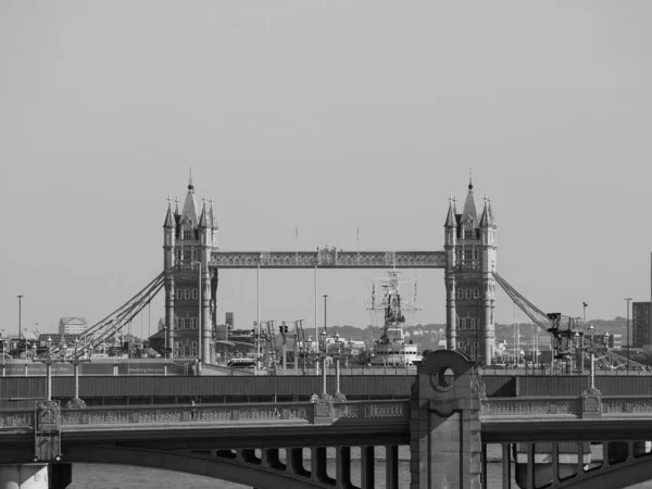 London Circa September 2019 Panoramic View River Thames Southwark Bridge — Stock Photo, Image