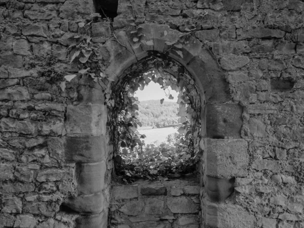 Chepstow Velká Británie Circa Září 2019 Zřícenina Hradu Chepstow Castell — Stock fotografie