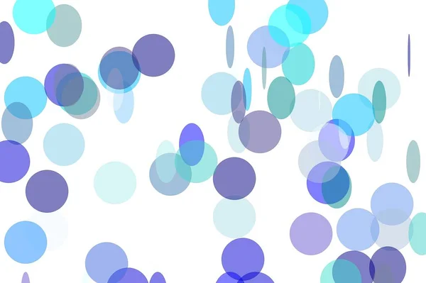 Abstrakt Minimalistisk Blå Illustration Med Cirkel Och Ellipser Användbara Som — Stockfoto